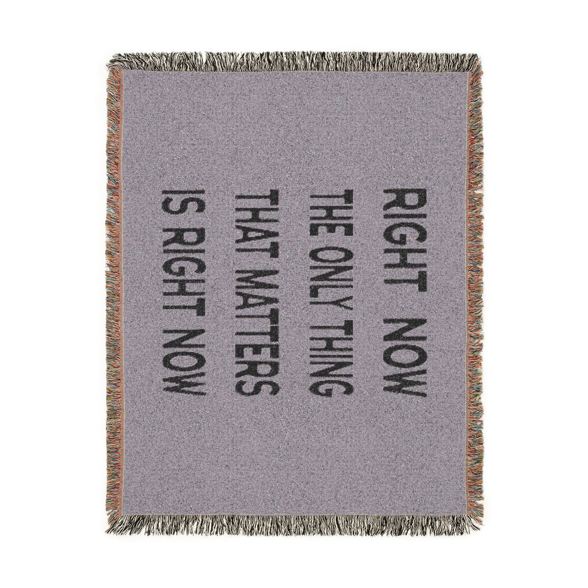 Right Now Woven Throw Blanket – Lavender