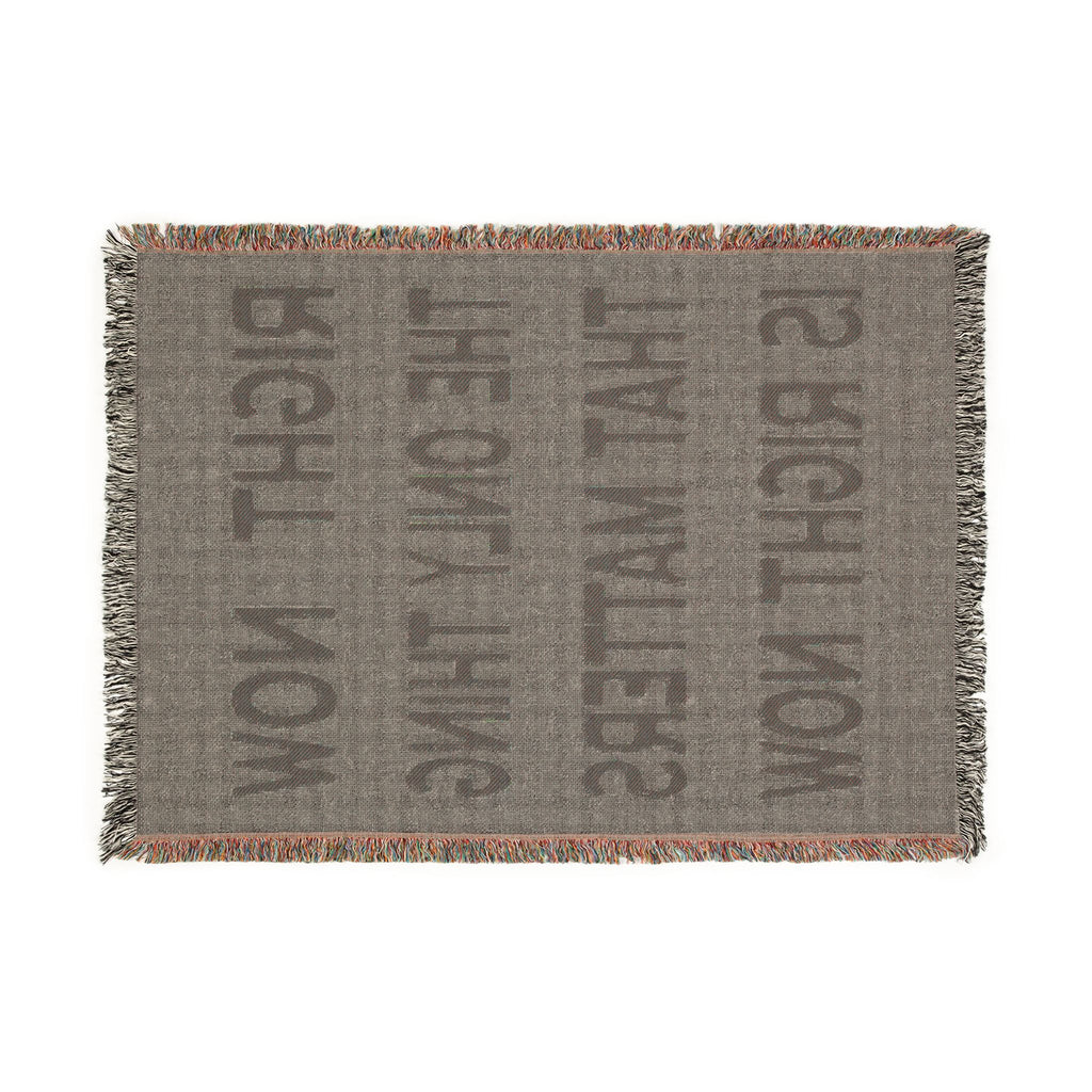 Right Now Woven Throw Blanket – Lavender