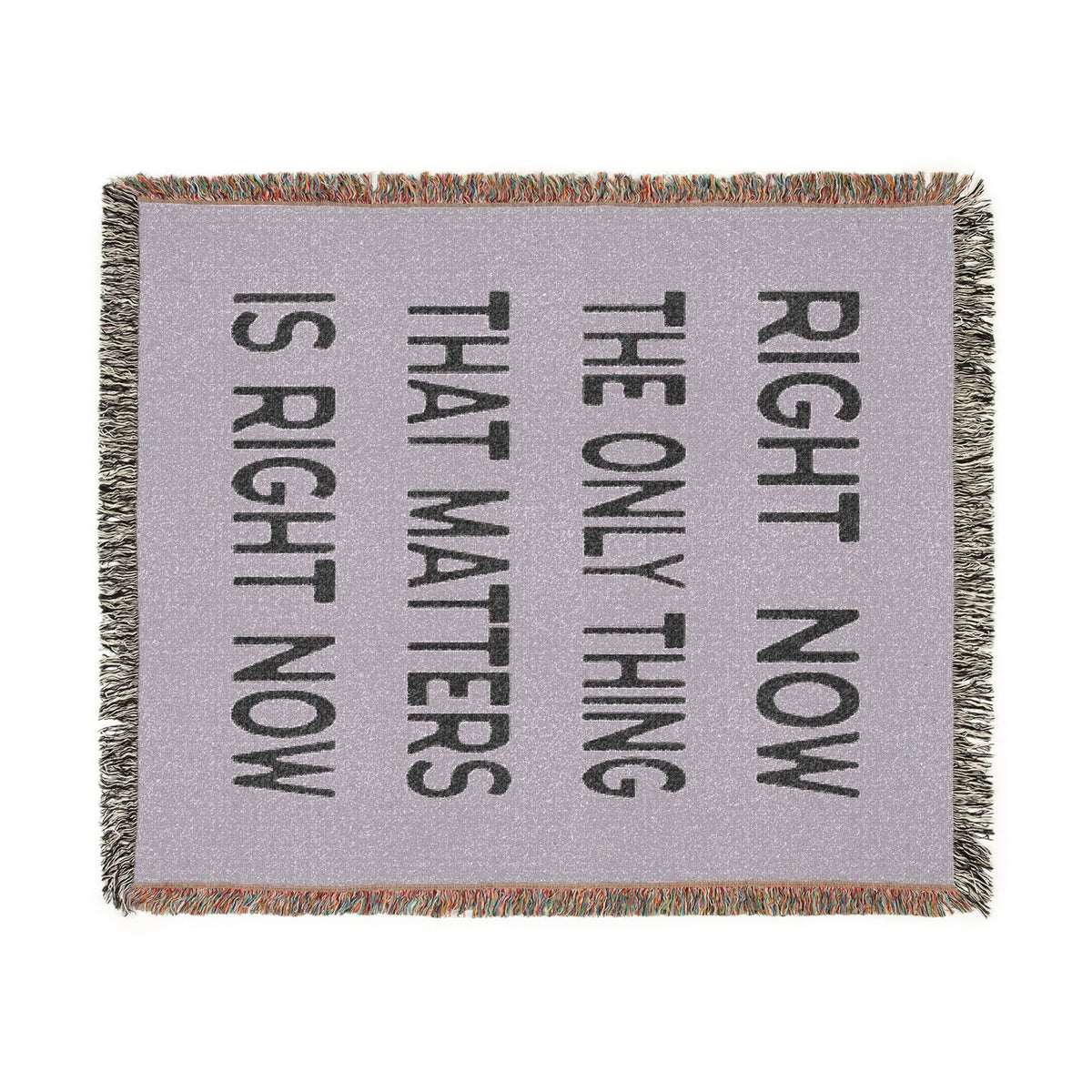 Right Now Woven Throw Blanket – Lavender