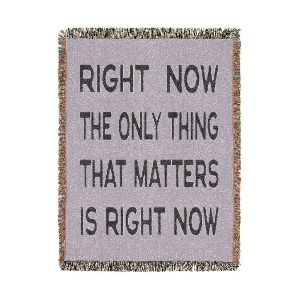Right Now Woven Throw Blanket – Lavender