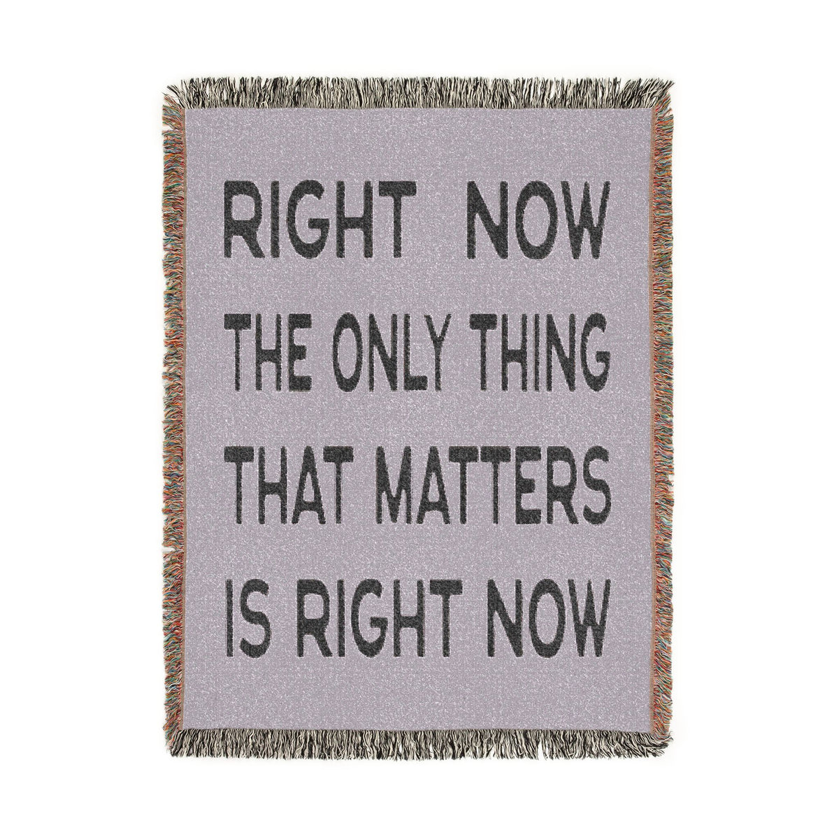 Right Now Woven Throw Blanket – Lavender