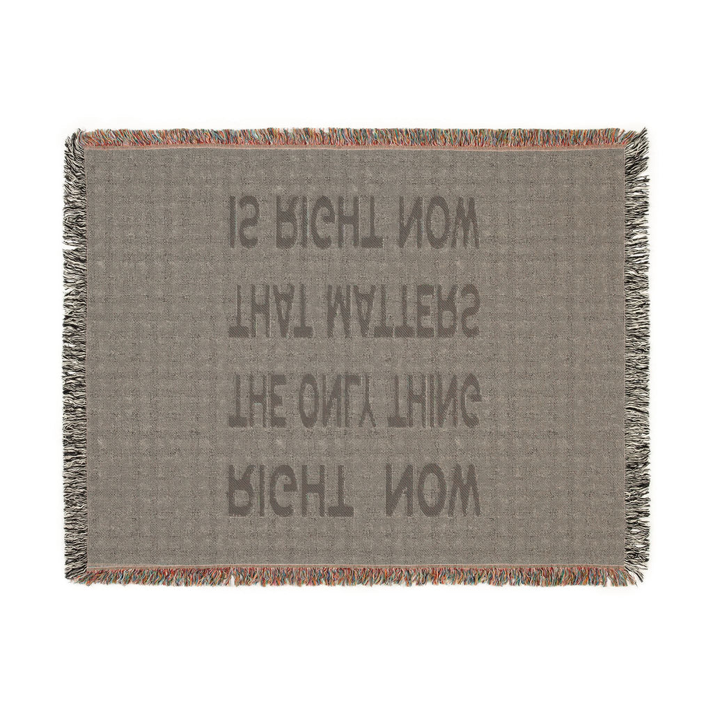Right Now Woven Throw Blanket – Lavender