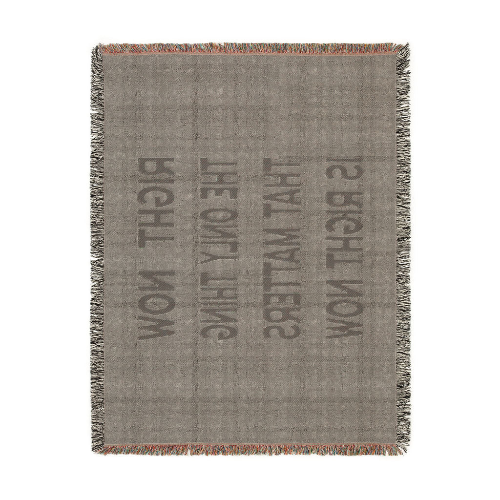 Right Now Woven Throw Blanket – Lavender