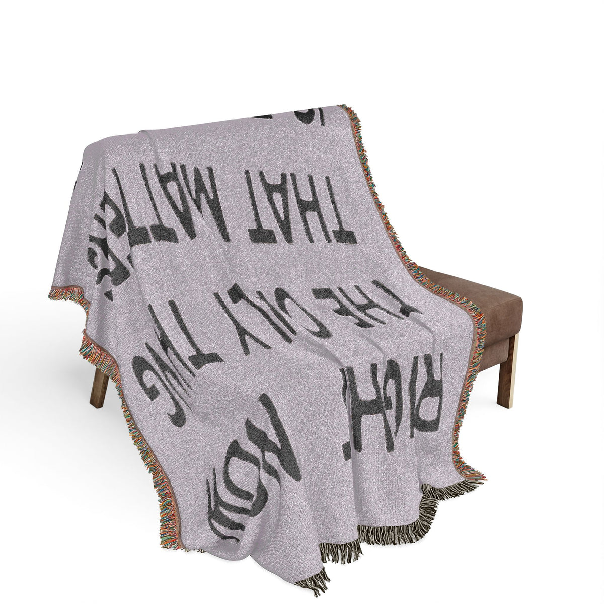 Right Now Woven Throw Blanket – Lavender