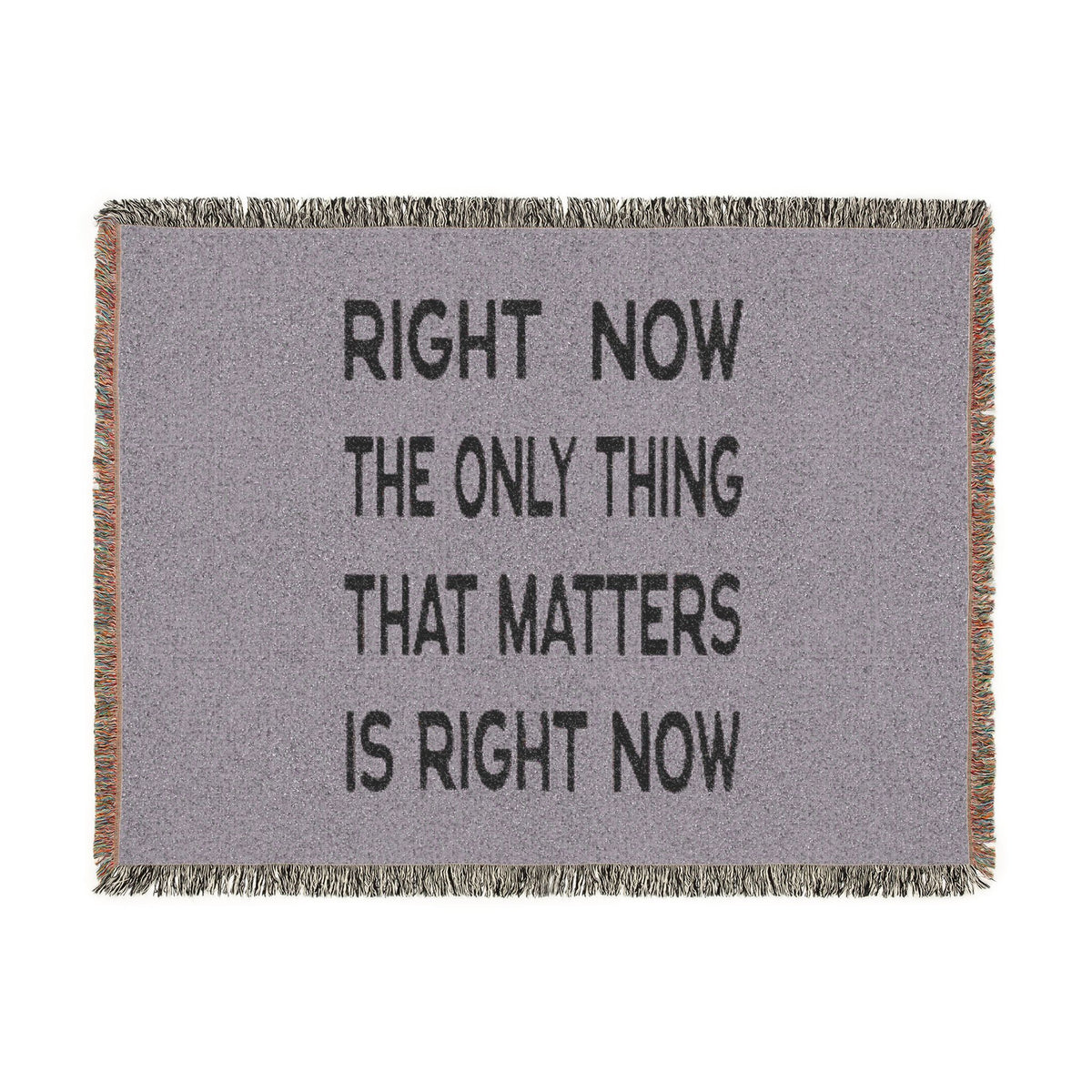 Right Now Woven Throw Blanket – Lavender