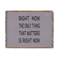 Right Now Woven Throw Blanket – Lavender