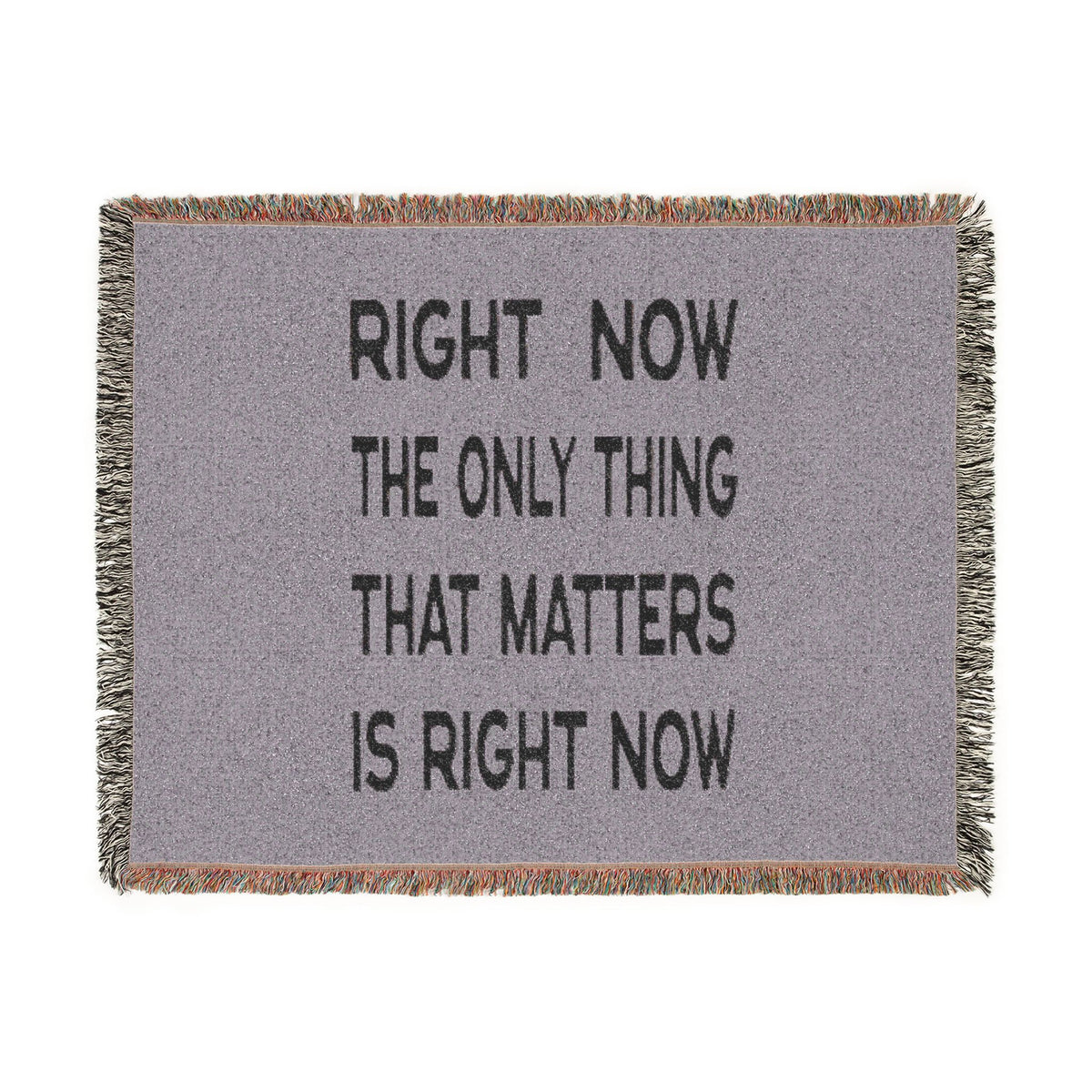 Right Now Woven Throw Blanket – Lavender