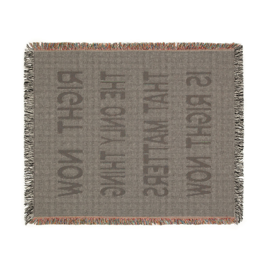 Right Now Woven Throw Blanket – Lavender