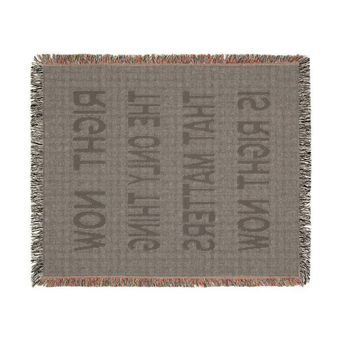 Right Now Woven Throw Blanket – Lavender