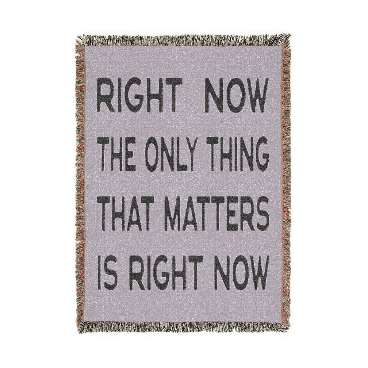 Right Now Woven Throw Blanket – Lavender