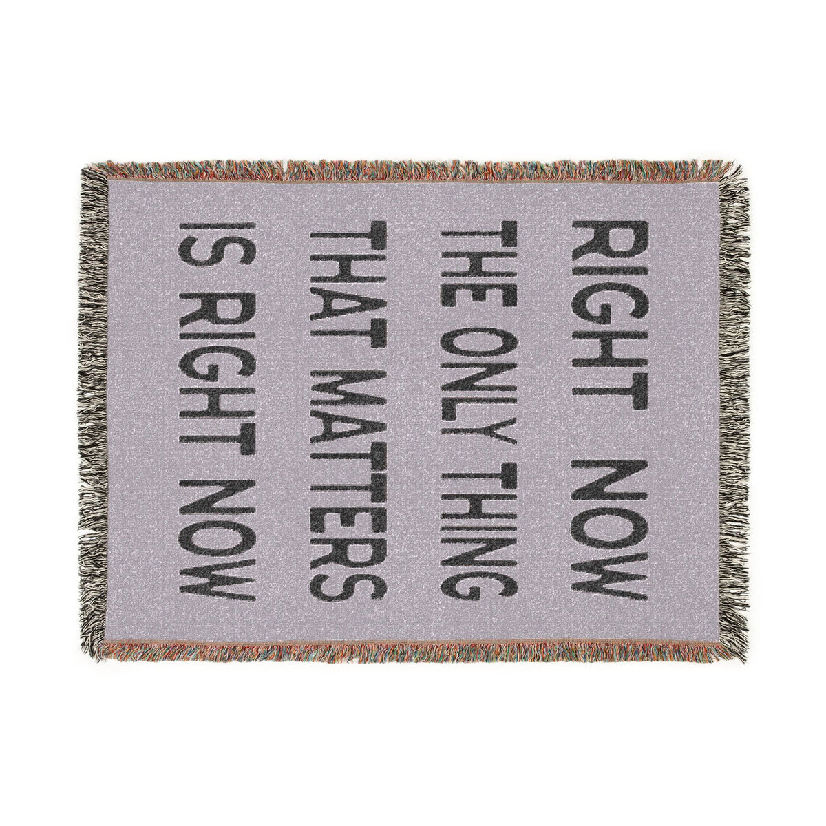 Right Now Woven Throw Blanket – Lavender