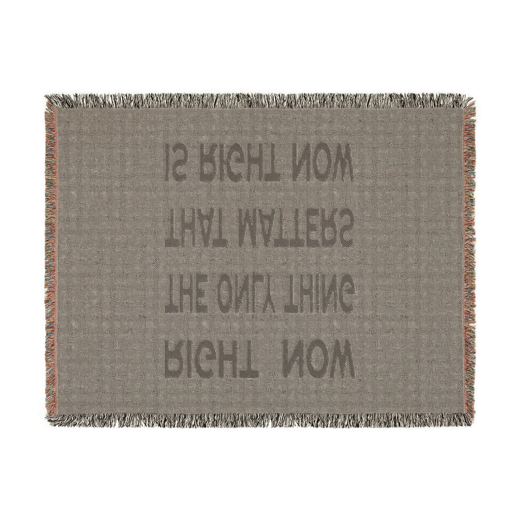 Right Now Woven Throw Blanket – Lavender