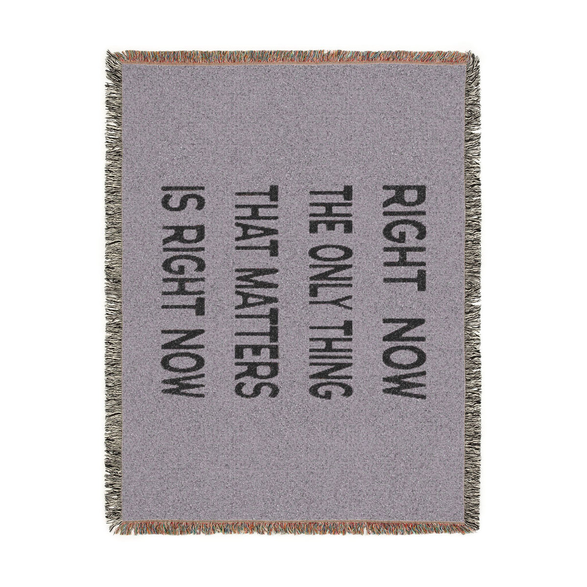Right Now Woven Throw Blanket – Lavender
