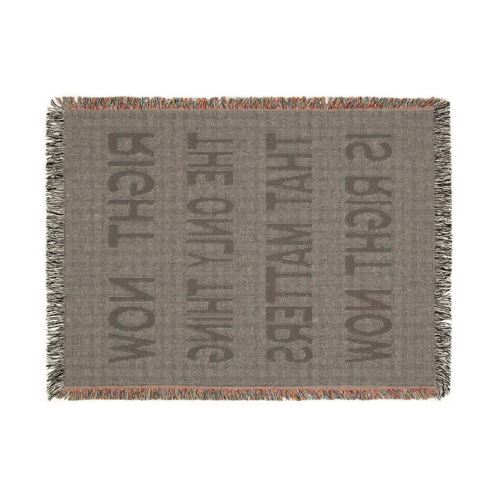 Right Now Woven Throw Blanket – Lavender